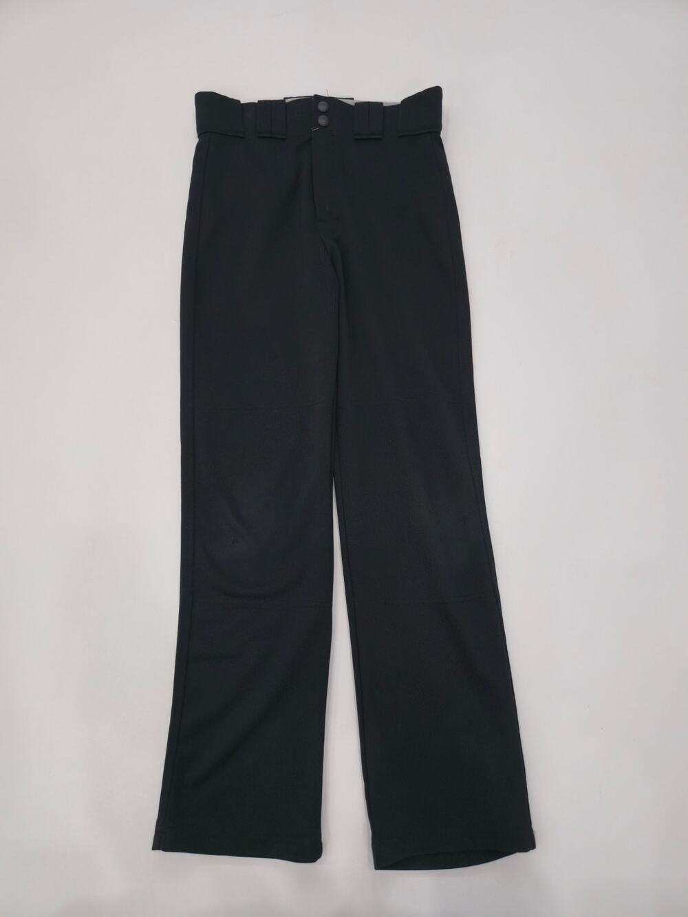 Easton Baseball Pants Youth XL Black Piped Belt Loop Adjustable Waist YXL